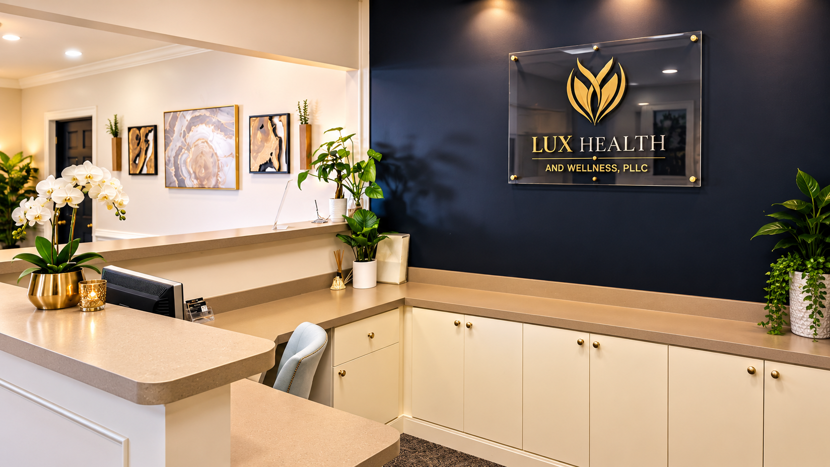 Lux Health and Wellness consultation space